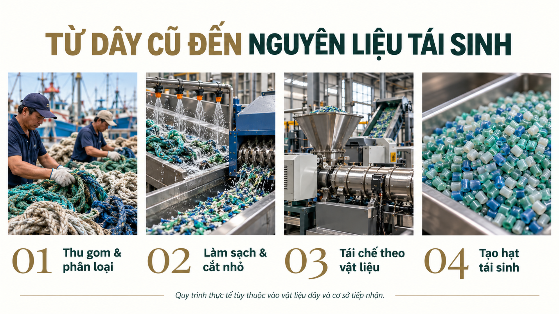Dây thừng không dùng nữa: Nên giữ lại, tái chế hay bỏ đi?