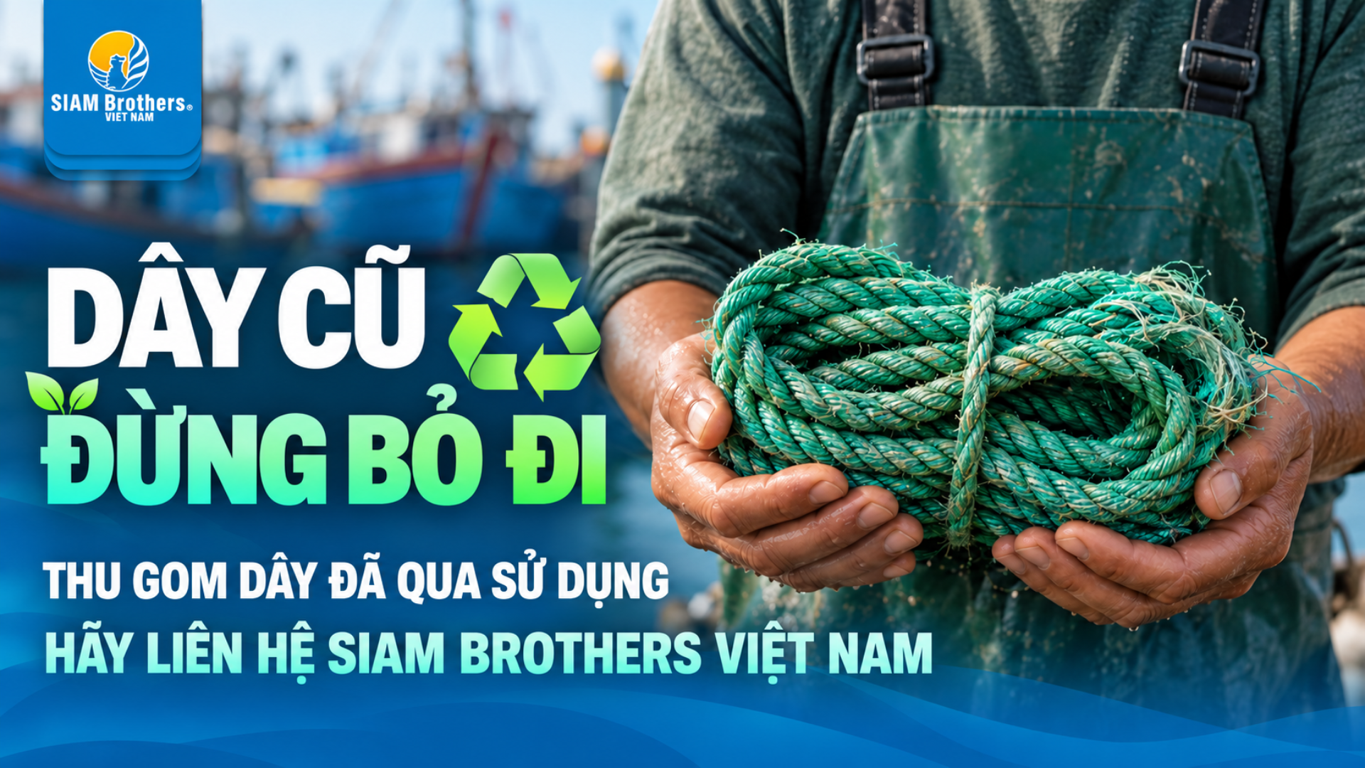 Dây thừng không dùng nữa: Nên giữ lại, tái chế hay bỏ đi?