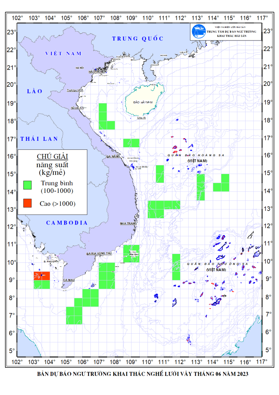 Lịch thủy triều 06/6/2023 (19/4/2023 âm lịch)