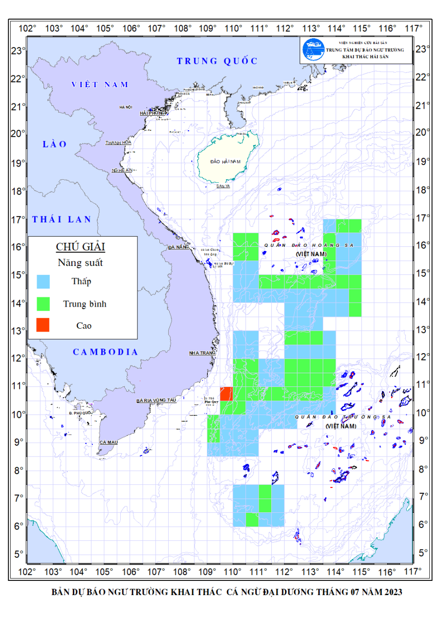 Lịch thủy triều 03/7/2023 (16/5/2023 âm lịch)