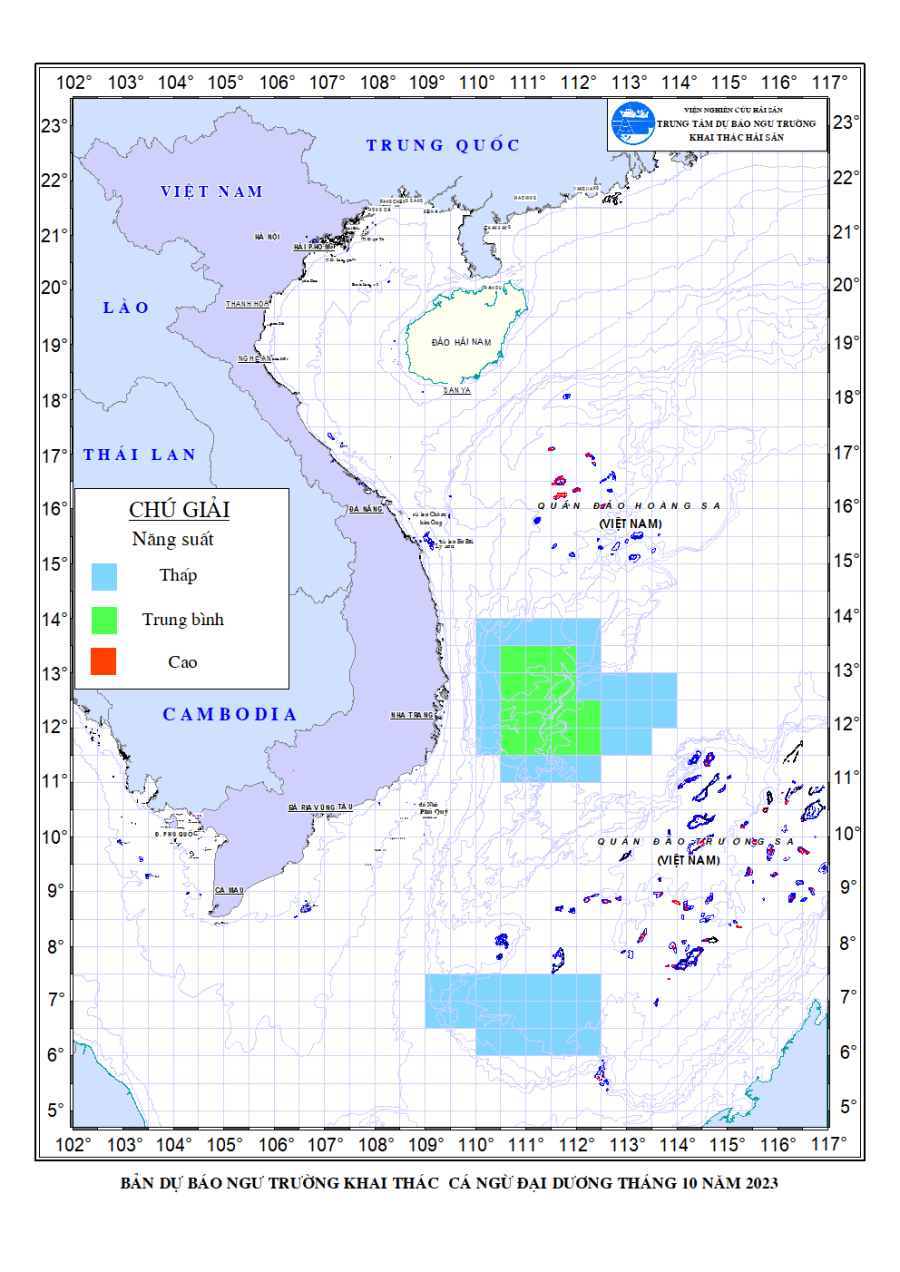 Lịch thủy triều 06/10/2023 (22/8/2023 âm lịch)