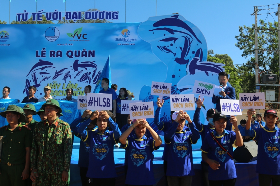 Siam Brothers Việt Nam chung tay góp sức trong chiến dịch "Hãy làm sạch biển" năm 2019 với chủ đề "Tử tế với Đại dương"