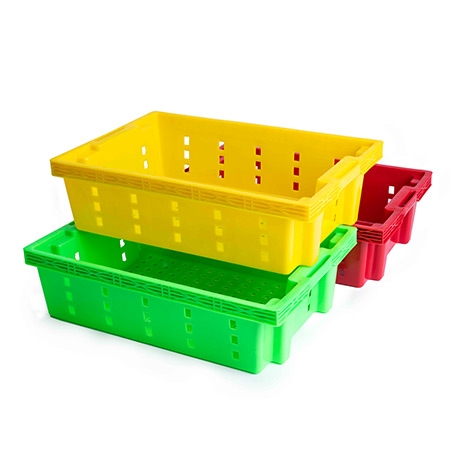 PLASTIC TRAYS SPECIALIZED FOR CONTAINING SEAFOOD