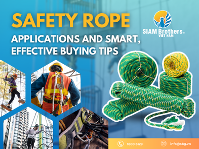 Safety Rope - Applications and Smart, Effective Buying Tips