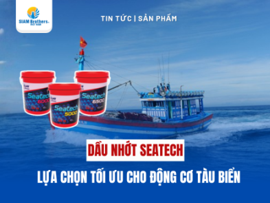 Dầu Nhớt PTT Seatech 5000, 6000, 6500 – Lựa Chọn Tối Ưu Cho Động Cơ Tàu Biển