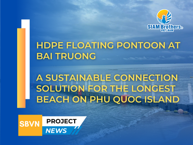 HDPE Floating Pontoon at Bai Truong – A Sustainable Connection Solution for the Longest Beach on Phu Quoc Island