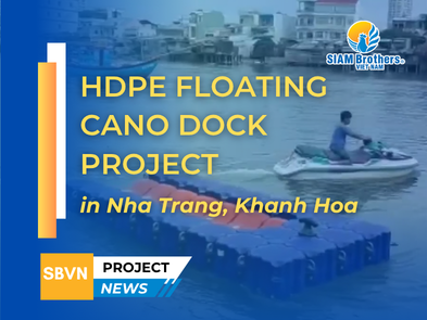 HDPE Floating Cano Dock Project in Nha Trang, Khanh Hoa