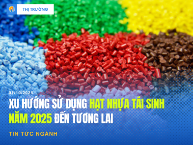 Xu hướng sử dụng hạt nhựa tái sinh trong năm 2025 đến tương lai - SBVN