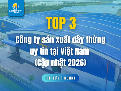 TOP 3 công ty sản xuất dây thừng uy tín tại Việt Nam (Cập nhật 2026)