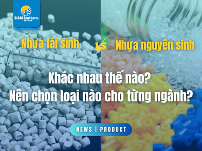 Nhựa tái sinh và nhựa nguyên sinh: Khác nhau thế nào? Nên chọn loại nào cho từng ngành?