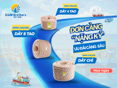 CHƯƠNG TRÌNH MUA DÂY THỪNG CÀNG NHIỀU LẠI CÀNG TIẾT KIỆM! 