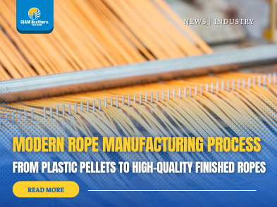 Modern Rope Manufacturing Process: From Plastic Pellets to High-Quality Finished Ropes