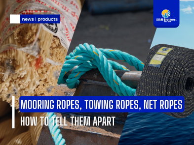Mooring Ropes, Towing Ropes and Net Ropes: How to Tell Them Apart