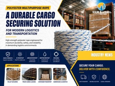 Polyester Multipurpose Rope – A Durable Cargo Securing Solution for Modern Logistics and Transportation