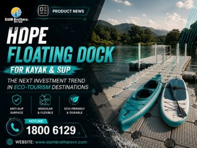HDPE Floating Dock for Kayak & SUP – The Next Investment Trend in Eco-Tourism Destinations