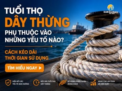 Tuổi thọ dây thừng phụ thuộc vào những yếu tố nào? Cách kéo dài độ bền