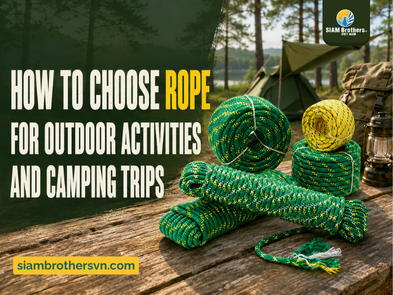 How to Choose Rope for Outdoor Activities and Camping Trips