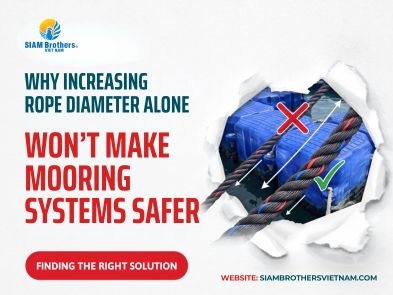Why Increasing Rope Diameter Alone Won’t Make Mooring Systems Safer