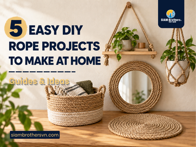 5 Easy Rope DIY Projects for Your Home