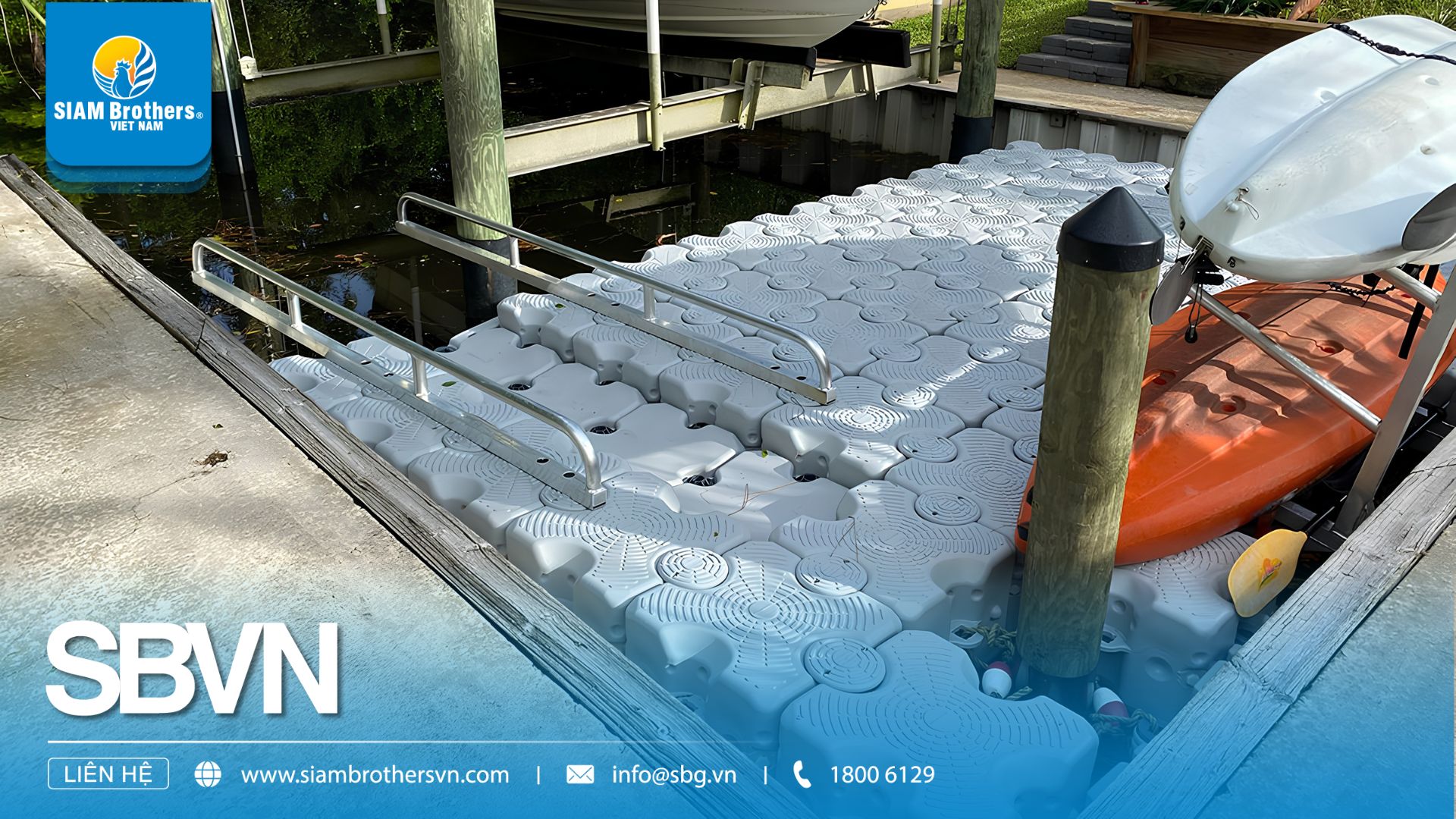 Phao Nổi HDPE Cho Bến Kayak Và SUP – Xu Hướng Đầu Tư Mới Của Khu Du Lịch Sinh Thái