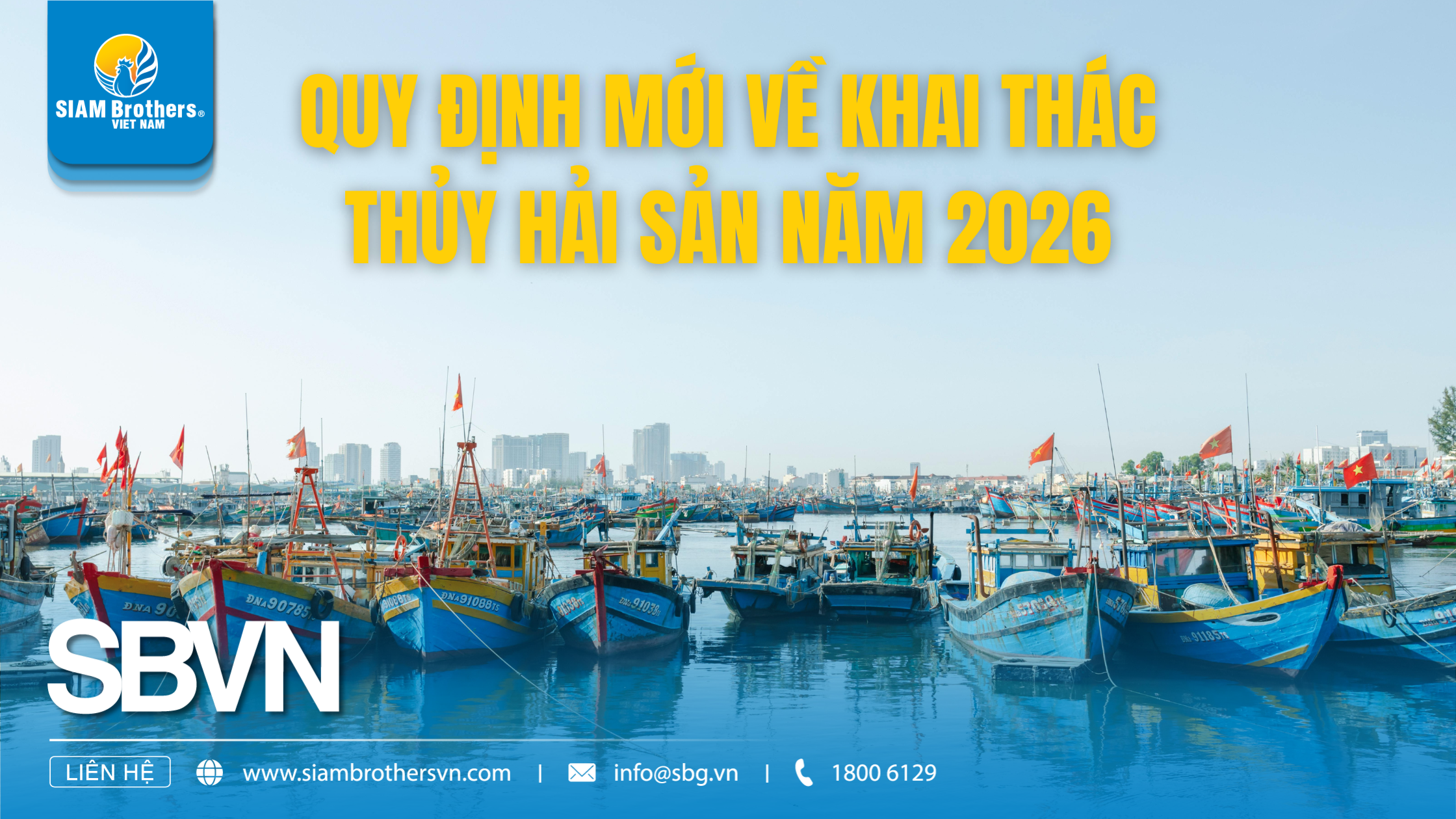 QUY ĐỊNH MỚI VỀ KHAI THÁC THỦY HẢI SẢN NĂM 2026